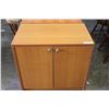 Image 1 : MAPLE 2-DOOR CUPBOARD