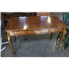 Image 1 : QUEEN ANNE OAK 3 DRAWER DESK