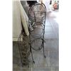 Image 1 : THREE TIER METAL PLANTSTAND WITH REMOVEABLE BASKETS