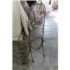 Image 1 : THREE TIER METAL PLANTSTAND WITH REMOVEABLE BASKETS