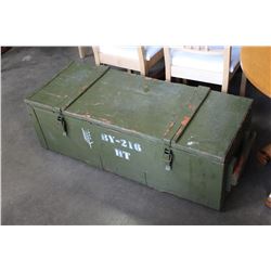 WOOD ARMY BOX