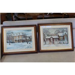TWO LIMITED EDITIONPRINTS BY ROMANCE