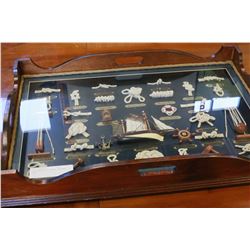LARGE NAUTICAL THEME SERVING TRAY