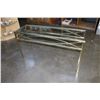 Image 1 : METAL GLASSTOP SOFA TABLE
