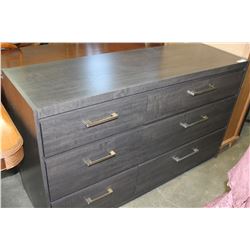 6-DRAWER ESPRESSO FINISH DRESSER