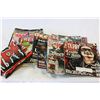 Image 1 : LOT OF METAL MAGAZINES AND FLAG