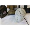 Image 2 : BUDDA INCENSE BURNER ELEPHANT CLOCK AND TWO FIGURES