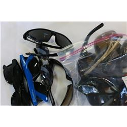 BAG OF MENS LOST PROPERTY SUNGLASSES