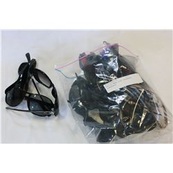 BAG OF MENS LOST PROPERTY SUNGLASES