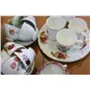 Image 2 : LOT OF CHINA TEACUPS AND SAUCERS