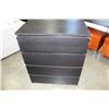Image 1 : BLACK IKEA MALM 4 DRAWER DRESSER