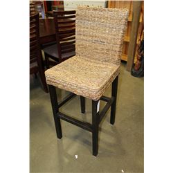 RATTAN BAR STOOL