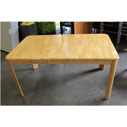 PINE DINING TABLE WITH LEAF