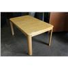 Image 2 : PINE DINING TABLE WITH LEAF