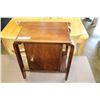 Image 1 : VINTAGE WALNUT 1 DOOR SIDE TABLE