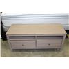 Image 1 : GREY MODERN IKEA HENNES TV CABINET