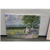Image 1 : ACRYLIC PAINTING ON CANVAS NORTH SCOTLAND BY OTTO JEGODTKA
