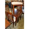 Image 2 : MODERN DROPLEAF DINING TABLE AND 4 CHAIRS
