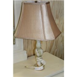 STONE BASE TABLE LAMP