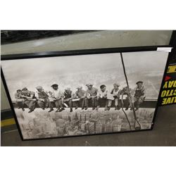 LARGE FAMOUS PRINT AND 2 CANVAS
