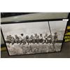 Image 1 : LARGE FAMOUS PRINT AND 2 CANVAS
