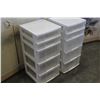 Image 3 : TWO ROLLING STORAGE ORGANIZERS