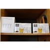 Image 1 : TWO BOES OF NEW GIBSONS BEER MUGS AND NEW WINE GLASSES