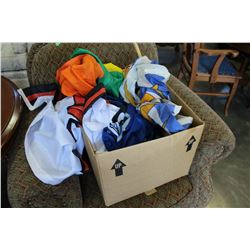 BOX OF FLAGS