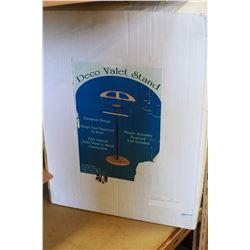 DECORATIVE VALET STAND IN BOX