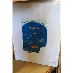 DECORATIVE VALET STAND IN BOX