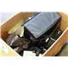 Image 2 : BOX OF CAMERAS FILTERS ALENSES AND FLASHES