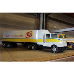 TWO SEMI TRUCKS