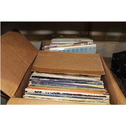 TWO BOXES OF RECORDS