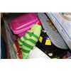 Image 2 : TWO TOTES OF KIDS TOYS POTTY AND PICTURES