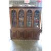 Image 1 : LARGE 2 PIECE CHINA CABINET