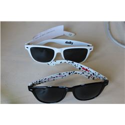 2 PAIR OF NEFF SUNGLASSES