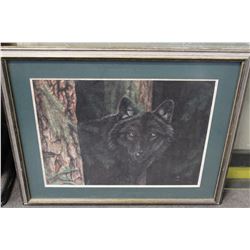 WOLF PRINT BY T. SAVAGE