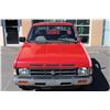 Image 2 : 1990 RED NISSAN PICKUP