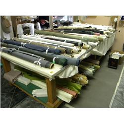 LARGE WORK TABLE 5 x 12 (BOLTS OF CLOTH NOT INCLUDED)(BUSINESS CLOSEOUT/GAGELS)