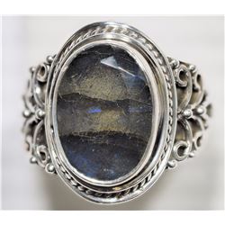 new Sterling Silver Large Ring Retail $300