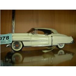 1/18TH SCALE FRANKLYN MINT 1951 CADILLAC ELDORADO MODEL CARD