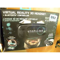 VIRTUAL REALITY 3D HEADSET FOR THE SMART PHONE