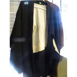 BLACK JAPANESE KAMONO