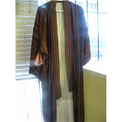 MULTICOLOURED STRIPED JAPANESE KAMONO