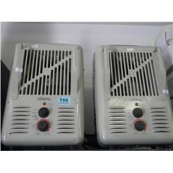 2 SMALL HEATERS