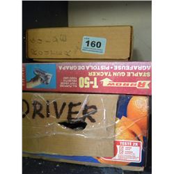 ROUTER GUIDE/TACKER GUN/SCREW DRIVER (ESTATE ITEM)