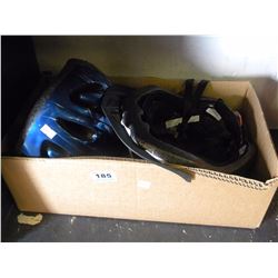 2 BICYCLE HELMETS