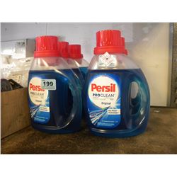 6 BOTTLES OF PERSIL LIQUID LAUNDRY DETERGENT