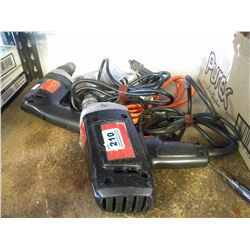 2 ELECTRIC DRILLS & JIGSAW