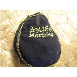 BAG OF COLLECTIBLE MARBLES